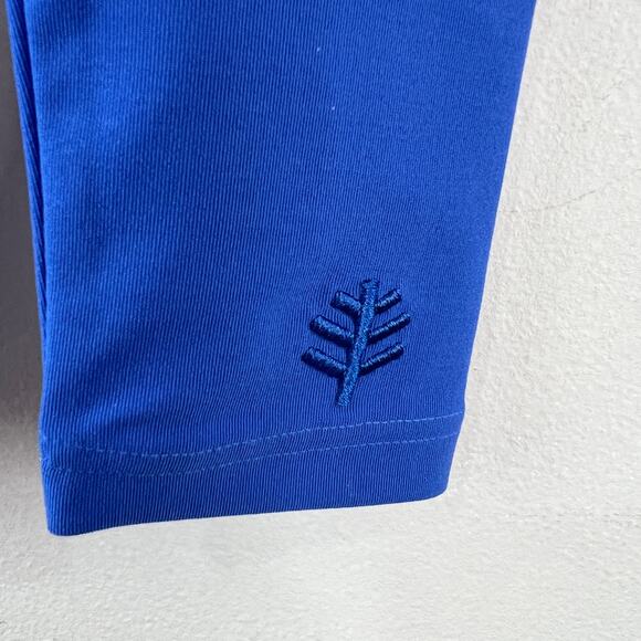 Coolibar Blue Youth Baby Wave Swim Tights Stretch 50 SPF Pull-On Size 6-12 NEW - Picture 2 of 8